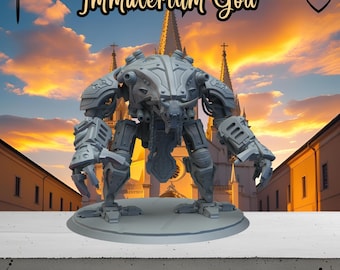 Iron Knight - Immaterium God- 3D Printed - Bases Included
