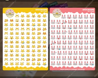 Planner Sticker – Cozy Everyday Planner Stickers (Emoji)