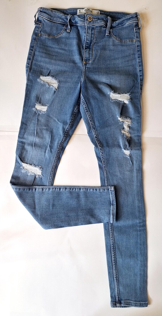 law hollister high rise jeans leggings