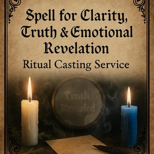 Spell for Clarity, Truth  Emotional Revelation | Psychic Ritual Casting Service