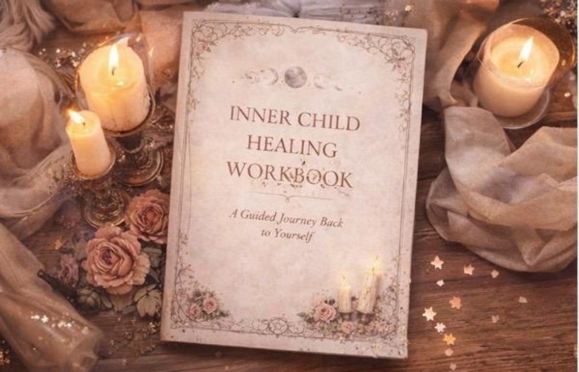 Inner Child Healing Journal — Printable Workbook for Self Love ...