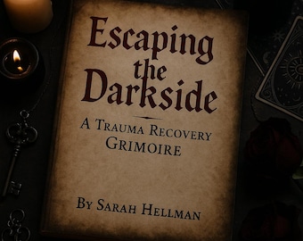Shadow Work Journal PDF, Trauma Recovery Grimoire, 60 Page Healing Workbook, Inner Child Work Digital Download, Self Growth Guide