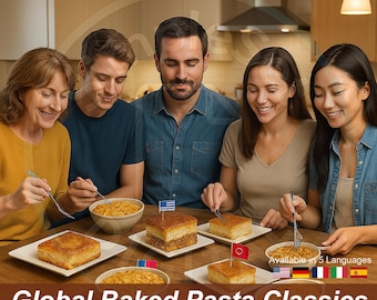 Baked Pasta Recipes PDF | Global Creamy Casserole Dishes