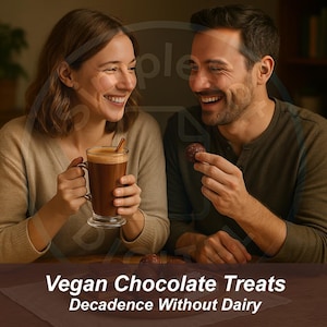 Vegan Chocolate Treats – Dairy Free Plant Based Dessert Recipes for Healthy Snacks, Guilt Free Indulgence, Vegan Sweets  | PDF