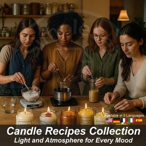 Guía de Elaboración de Velas | Mezclas de Cera de Soja y Recetas de Fragancias para el Hogar