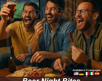 Beer Snack Recipes PDF | Spicy & Salty Game Night Food Ideas to Share