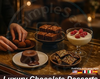 Gourmet Sweets PDF | Chocolate Desserts Recipe Collection for Home Bakers