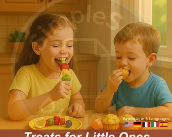 Healthy Kid Snacks Cookbook | Fun Lunchbox Recipes PDF for Ages 3–8 | Digital Download