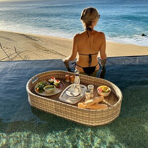 Oval Extra Large Floating Serving Tray
