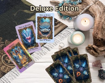 Enchanted Veil Tarot – Deluxe Collector's Edition, Holographic Edges