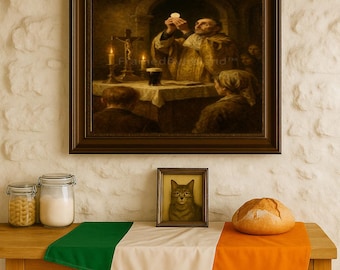 Guinness Eucharist Parody Print – Funny Irish Catholic Wall Art (Digital Download)