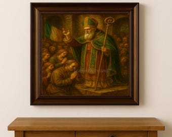 Art de la bénédiction des pubs de la Saint-Patrick - Téléchargement numérique irlandais