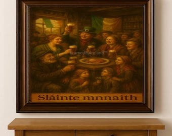 Vintage Irish Pub Print – Obchody Dnia Świętego Patryka (cyfrowe)