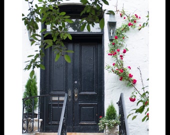 City Door Photo, Windows and Doors Art, Old Wooden Doors Photo, Urban Decor, Facades, Cityscape Photo, Entryway Art, Cindy Taylor Print