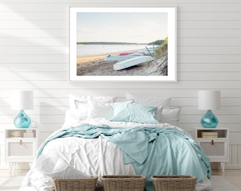 Cape Cod Photography, Beach Art Print, Pastel Beach Photo, Summer Decor, East Coast Art Print, Coastal Art