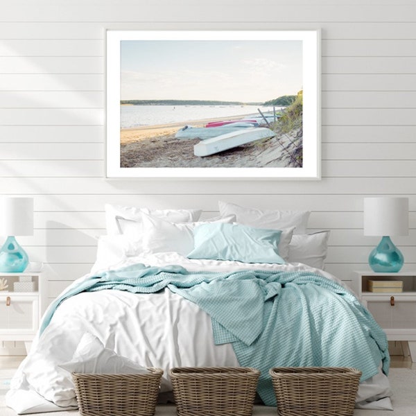 Cape Cod Photography, Beach Art Print, Pastel Beach Photo, Summer Decor, East Coast Art Print, Coastal Art