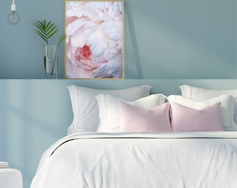 Peony Print, Pink Peony Photo, Peony Petals Print, Peony Photograph, Flower Wall Art, Pink Floral Photo