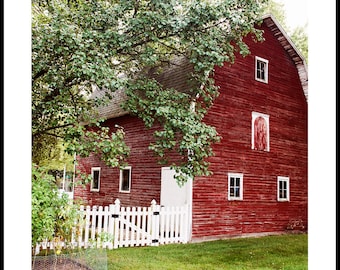 Red Barn Photo, Farmhouse Print, Cindy Taylor Print, Country Wall Art, Farmhouse Art, Rustic Decor, Urban Farmhouse, Rustic Wall Art