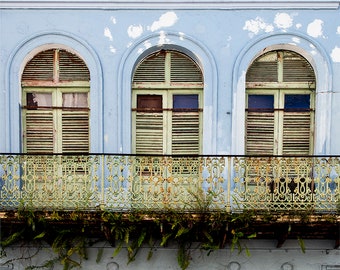 Colorful Doors Photo, Large Wall Art,Coastal Home Decor, Travel Photography, Caribbean Doors Photo, Cindy Taylor Print