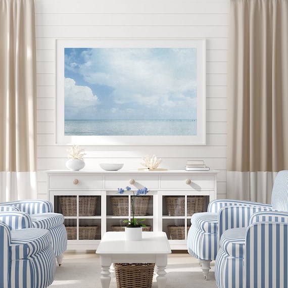 Beach art print, Turquoise home decor art, Ocean beach print, Florida Keys Photo, Cindy Taylor print, Large Coastal wall art, Coastal Decor,