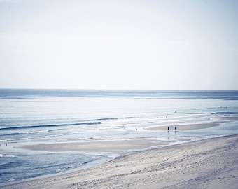 Cape Cod Beach Print, Coastal Photograph, Nautical Print, Coastal Home Decor, Blue and grey decor, Cindy Taylor Print