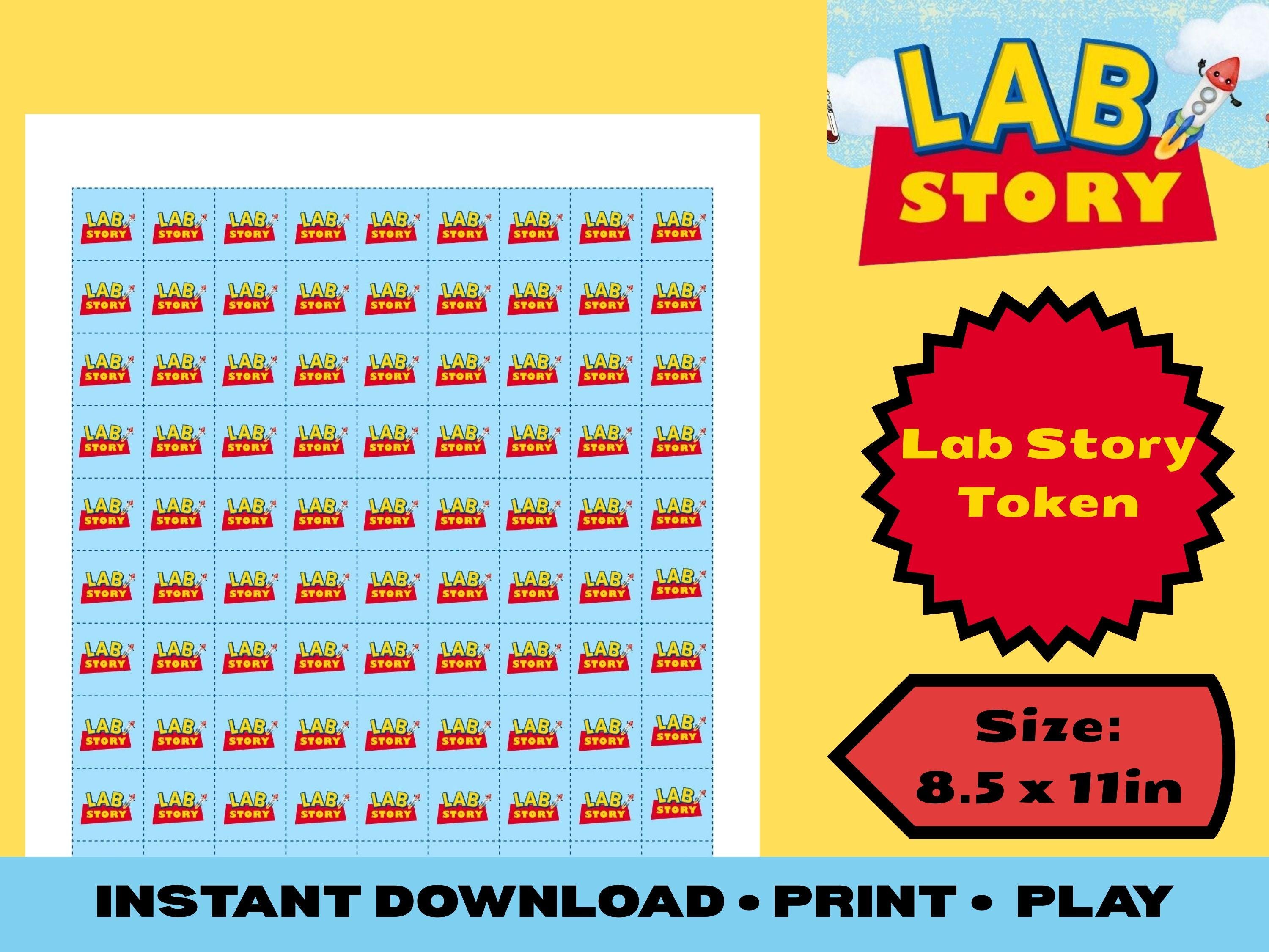 30 Lab Story Bingo Cards (PDF Download) - Etsy