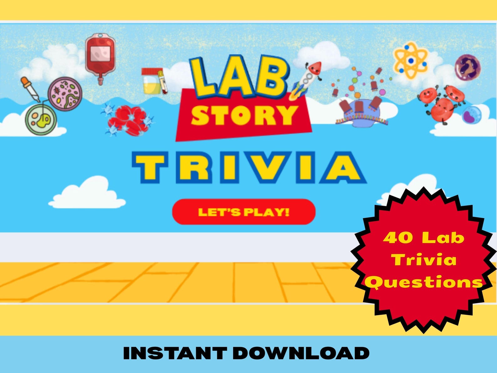 Medical Lab Week Trivia | 40 Trivia Questions (digital Download) - Etsy