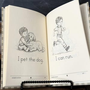 Libros de lectura decodificables de fonética para jardín de infancia / Libro CVC sobre la ciencia de la lectura / Currículo de educación en el hogar sobre vocales cortas / Libro infantil clásico / Impreso imagen 7