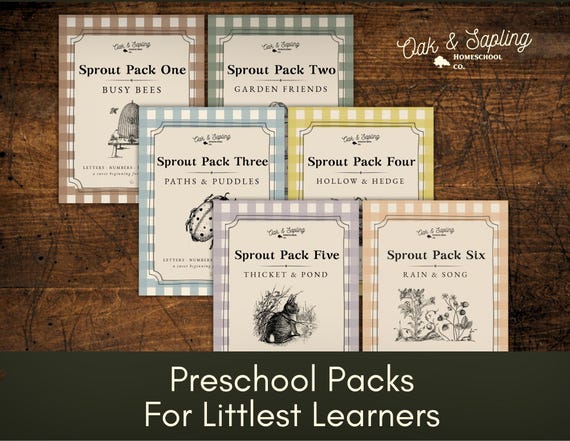 Preschool Learning Activities Bundle | Kindergarten Phonics, Early Math & Letter Recognition Homeschool | Patterns Tracing Cutting Poems PDF