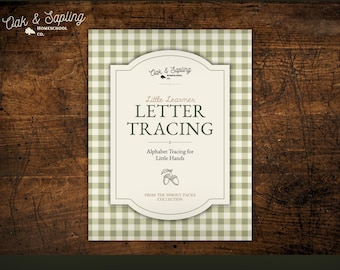 Little Learner Letter Tracing | Alphabet Tracing for Preschool,  Kindergarten | A–Z Printable Handwriting Practice | PDF
