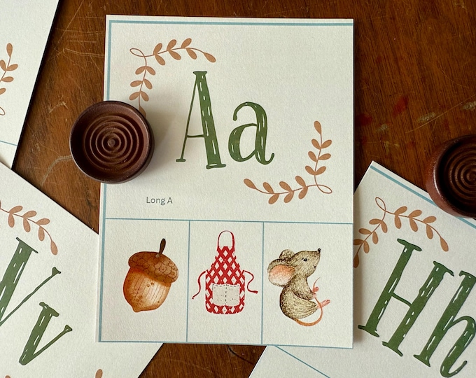 Featured listing image: Beginning Letter Sounds Phonics Educational Alphabet Activity DOWNLOADABLE