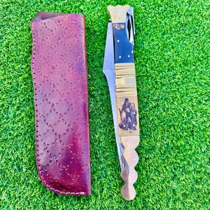 Beautiful handmade Spanish folding knife best for gift European style  A Beautiful Birthday Gift For Husband Father Fiance Or Son