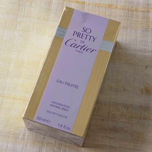 So Pretty Eau Fruitee Cartier für Frauen EDT Spray 50 ml, Vintage, selten, versiegelt