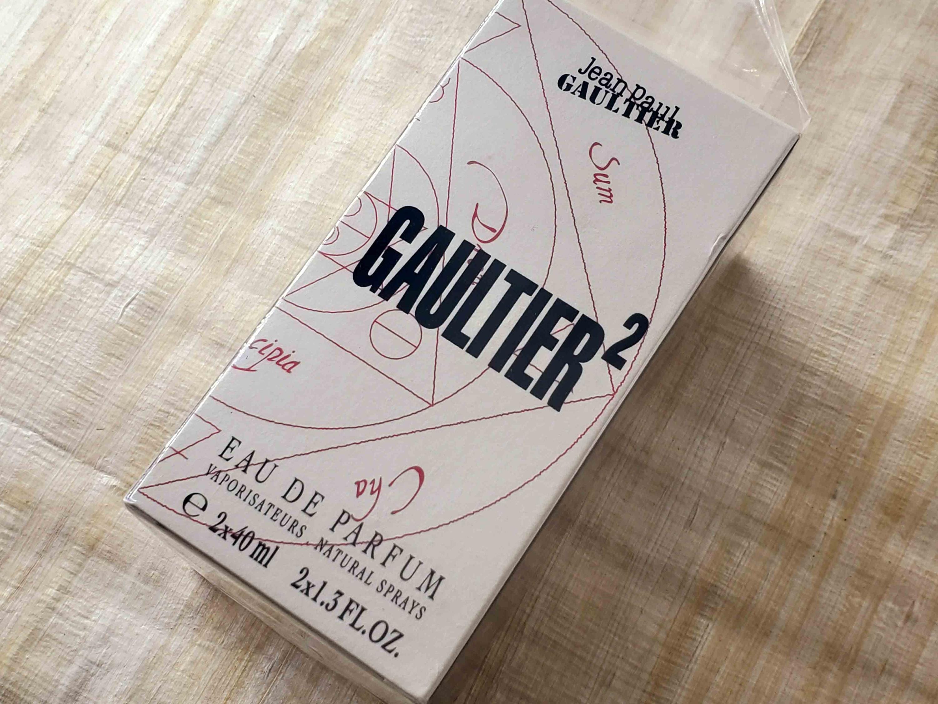 P　Jean Paul Gaultier GAULTIER2 40ml　EDP Gaultier² Eau de Parfum ⋅ Jean Paul Gaultier