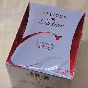 Délices Cartier pour femme EDT en vaporisateur 100 ml 3,4 oz OU 50 ml 1,7 oz, rare, vintage, scellé