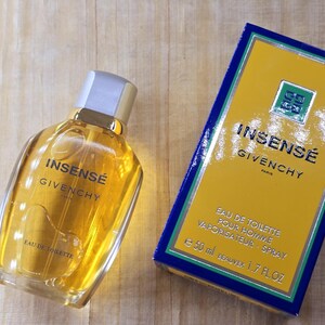 GIVENCHY / ジバンシー/ INSENSE / PARIS/ 50 ml Givenchy Insense Edt 50 Ml. Rare, Vintage 1993 Original. - Etsy