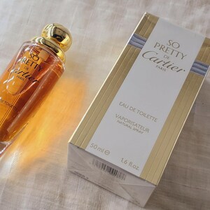 Cartier So Pretty für Frauen EDT Spray 50 ml, Vintage, selten, versiegelt
