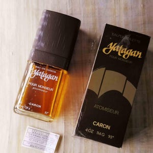 Yatagan Caron for men EDT スプレー 120 ml 4 oz、ヴィンテージ、レア
