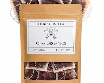 Organic Hibiscus Tea Bags