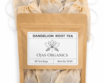 Organic Dandelion Root Tea Bags