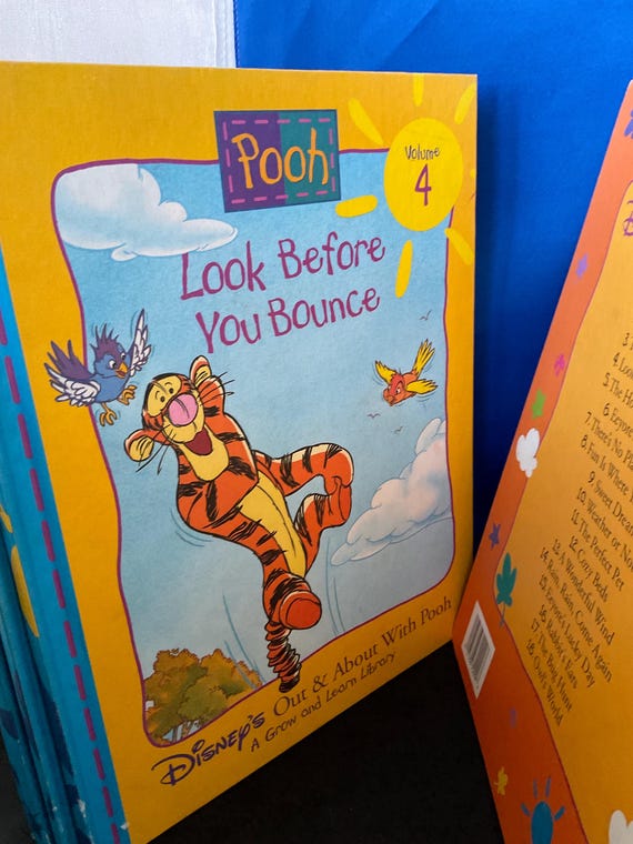 Disneys Pooh A Grow and Learn Library Various Volumes - Etsy