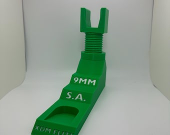 Pistol Stand designed for Springfield Armory XDM Elite 3D printed safe storage