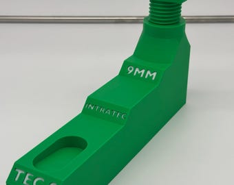 Custom Pistol stand designed for Intratec Tec9 3d Printed safe storage