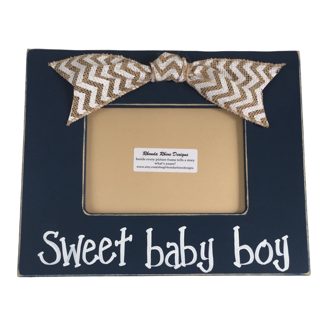 Sweet Baby Boy 5x7 Frame Baby Boy Gift-baby Shower Gift - Etsy