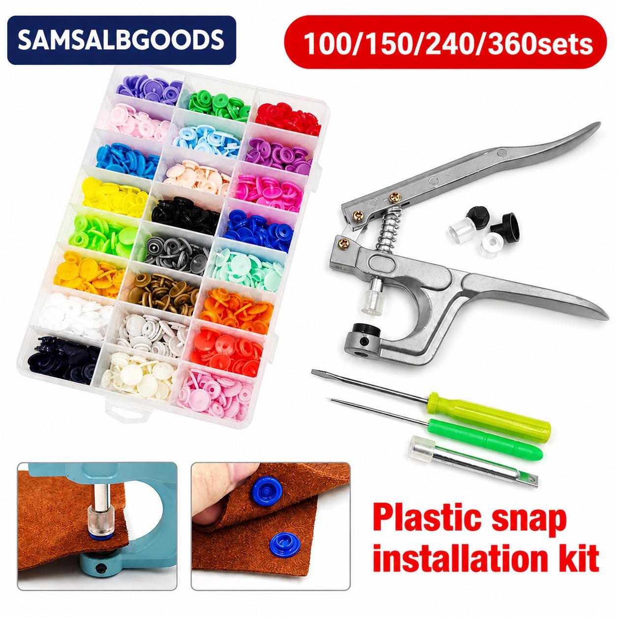 33 Adorable Button Crafts For Kids: Fun and Creative 4 Plastic Snap Fastener Pliers Kit T5 Resin Button Press Tool Set for…