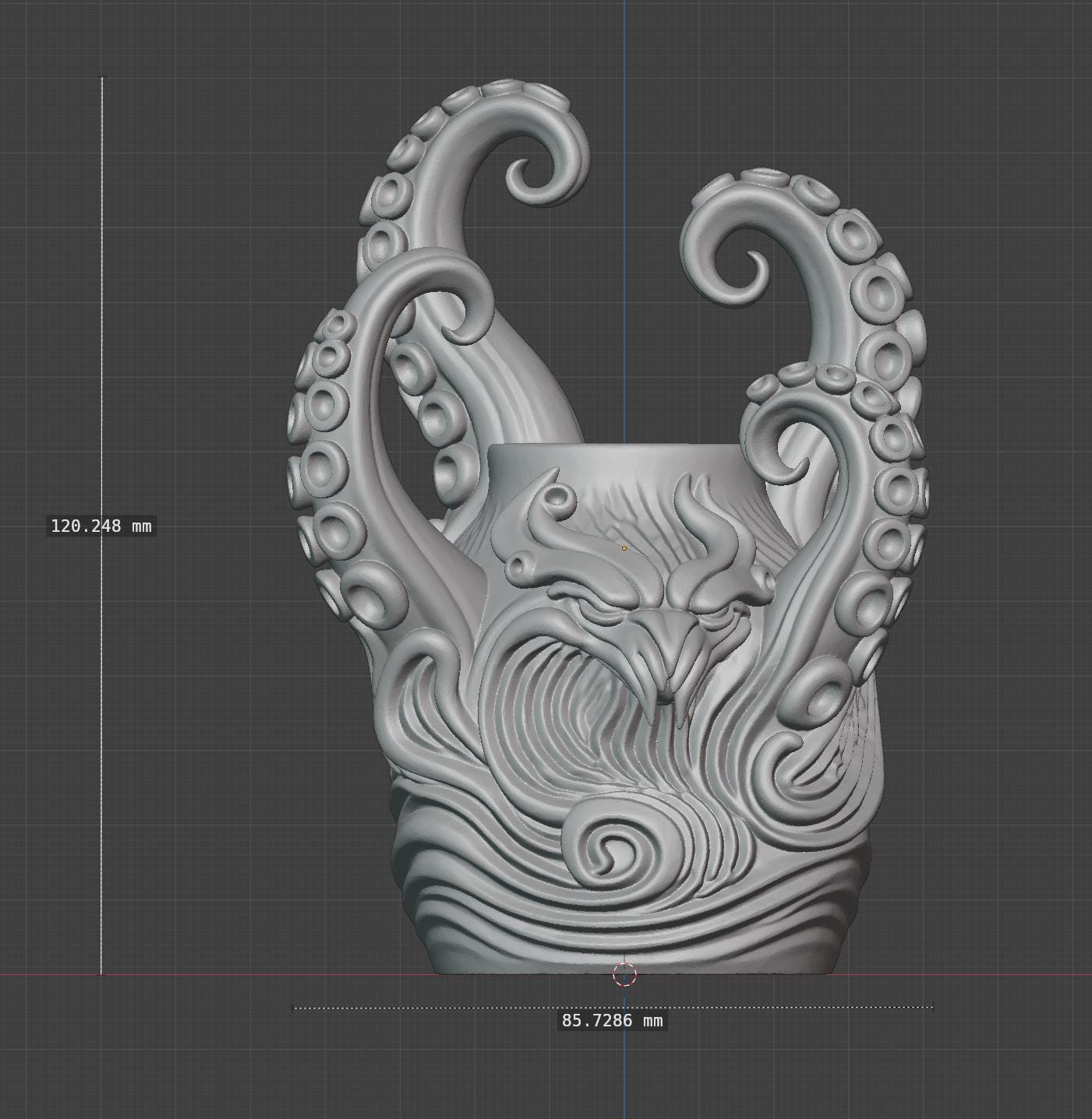 Fucktopus Stiftehalter – Witziger Tentakel-Oktopu Produktbild-Vorschau 3