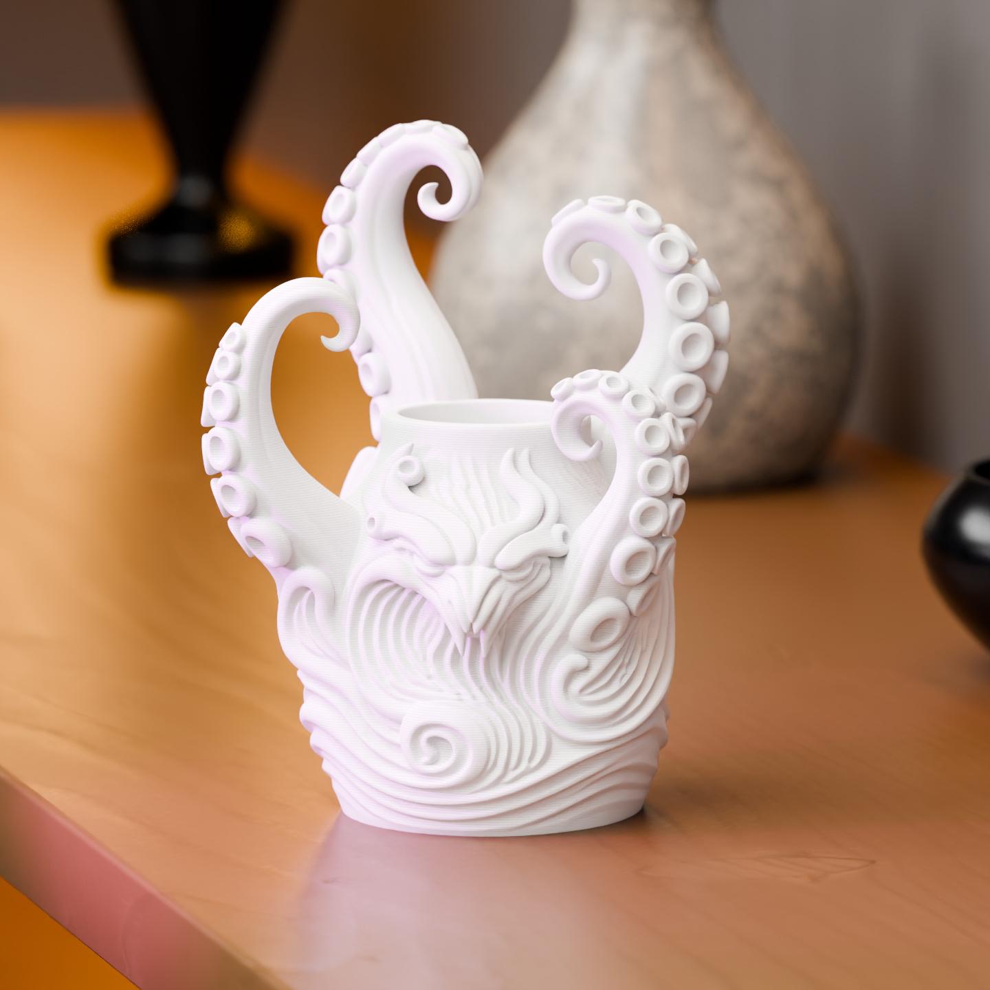 Fucktopus Stiftehalter – Witziger Tentakel-Oktopu Produktbild-Vorschau 2