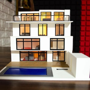 家の設計図や3Dファイルからカスタム建築3Dプリントモデルを作成