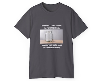 Camiseta divertida para personas sin blanca – Camiseta unisex con humor sarcástico