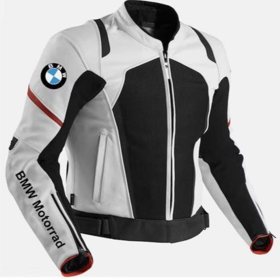 BMW Motorrad レーシングレザー モーターサイクルジャケット 牛革製 